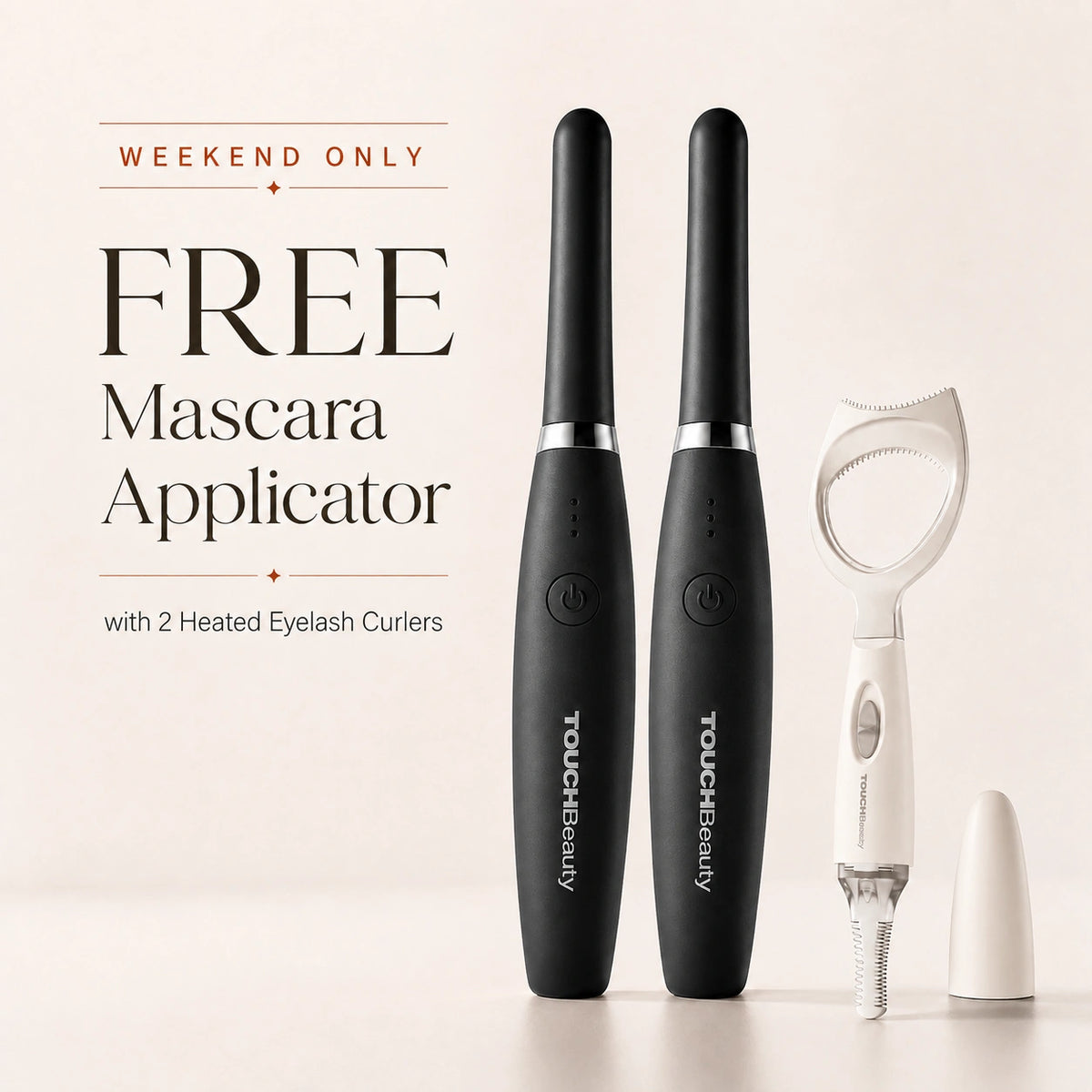 TOUCHBeauty™ Heated Eyelash Curler