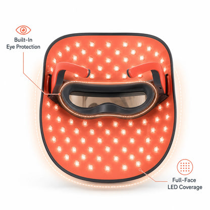 TOUCHBeauty™ GLAM LED Light Therapy Mask for Clearer, Brighter Skin