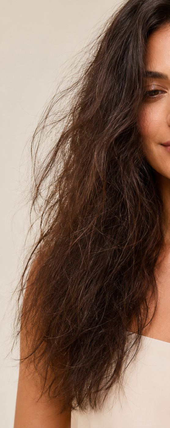 Hair before daily care