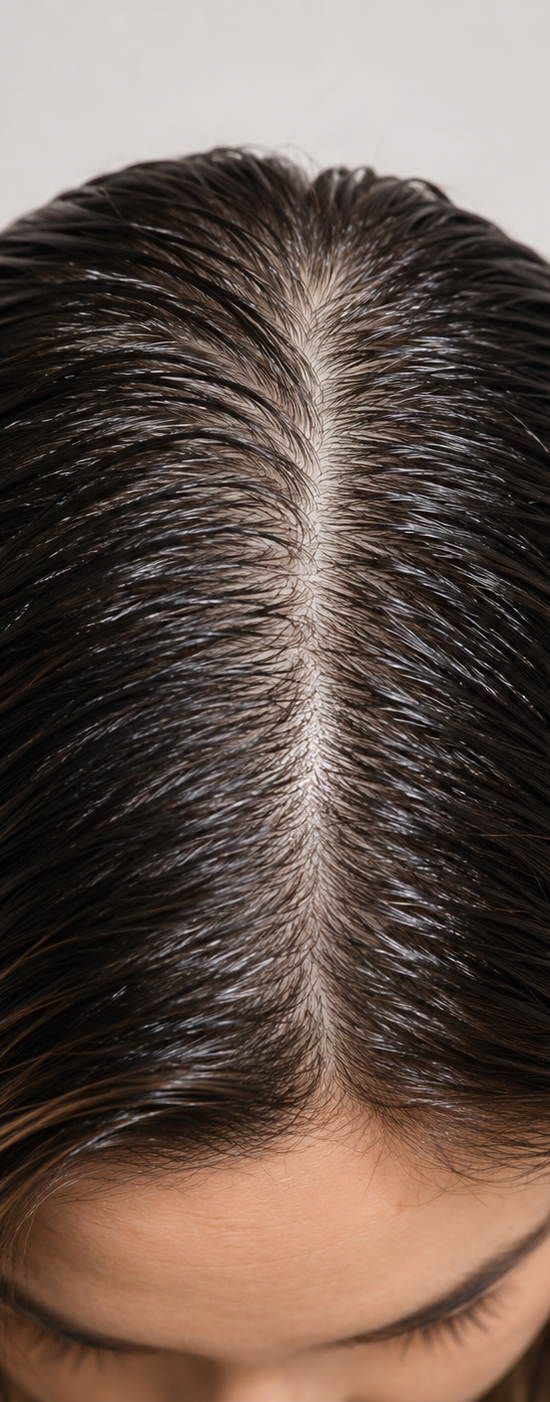 Hair before daily care