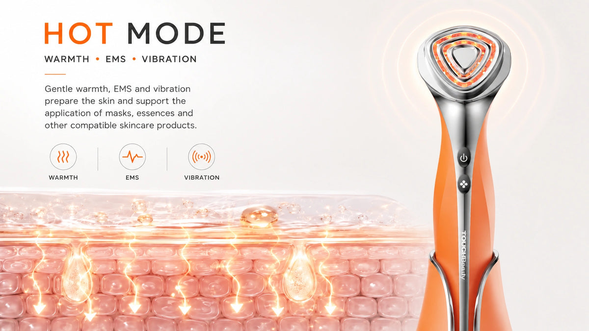 HOT MODE - WARMTH • EMS • VIBRATION
