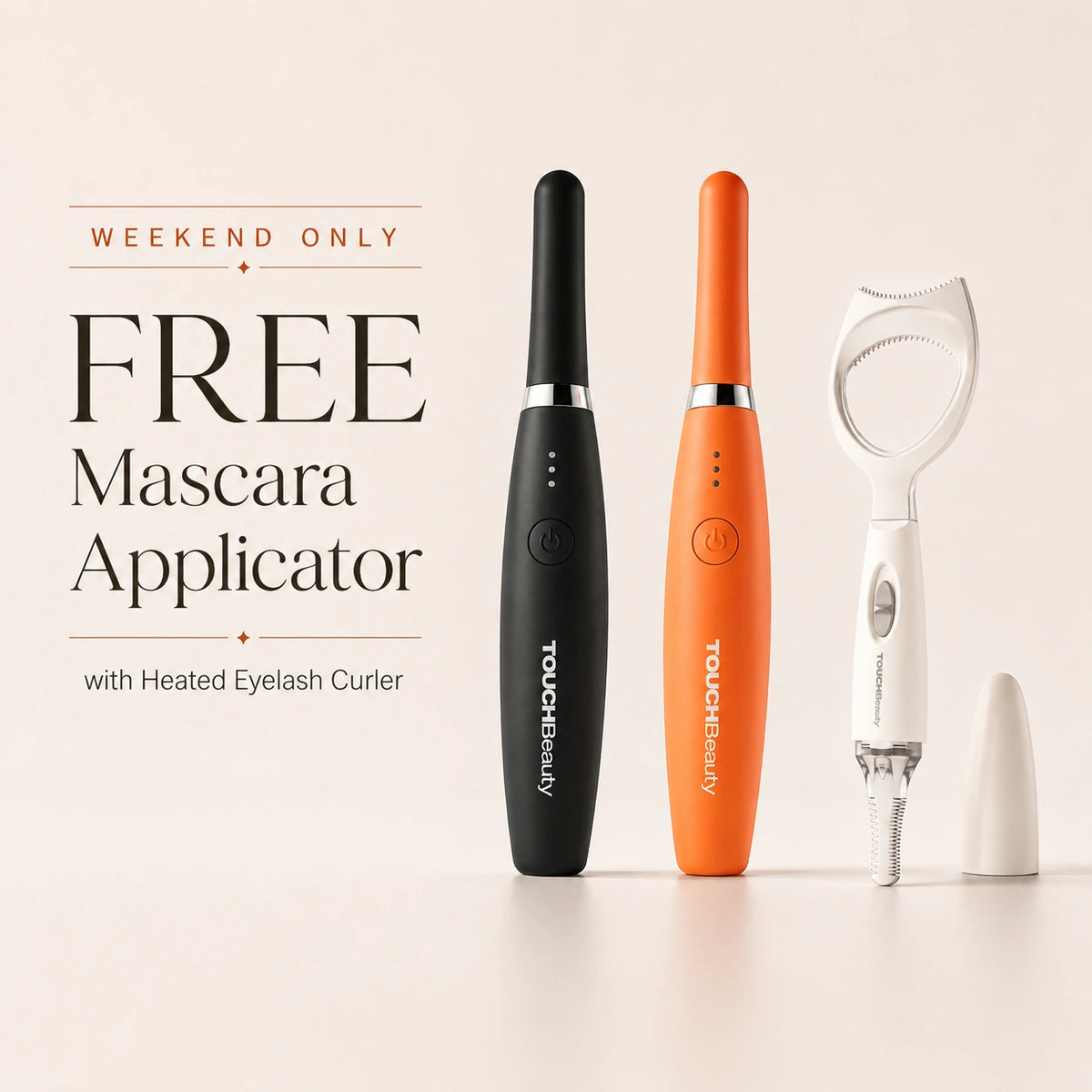 TOUCHBeauty™ Heated Eyelash Curler