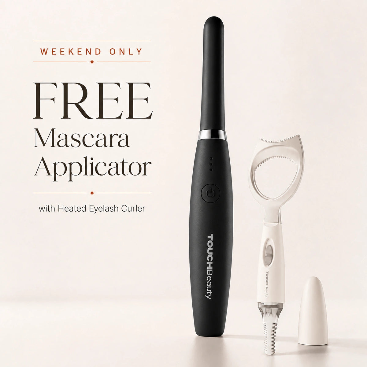 TOUCHBeauty™ Heated Eyelash Curler