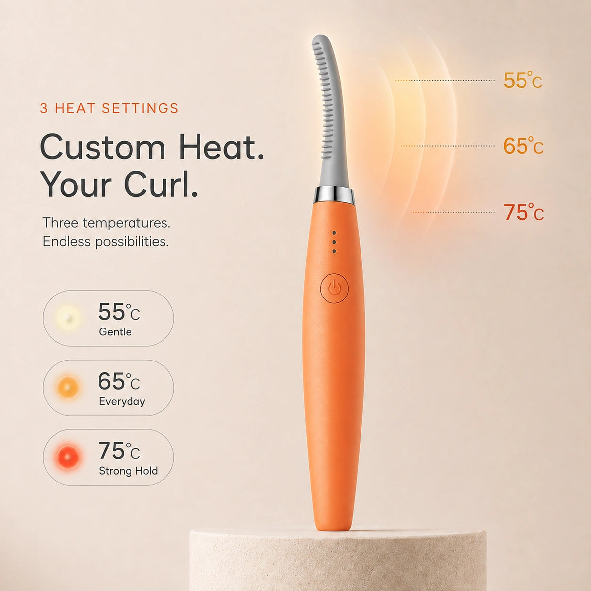 TOUCHBeauty™ Heated Eyelash Curler
