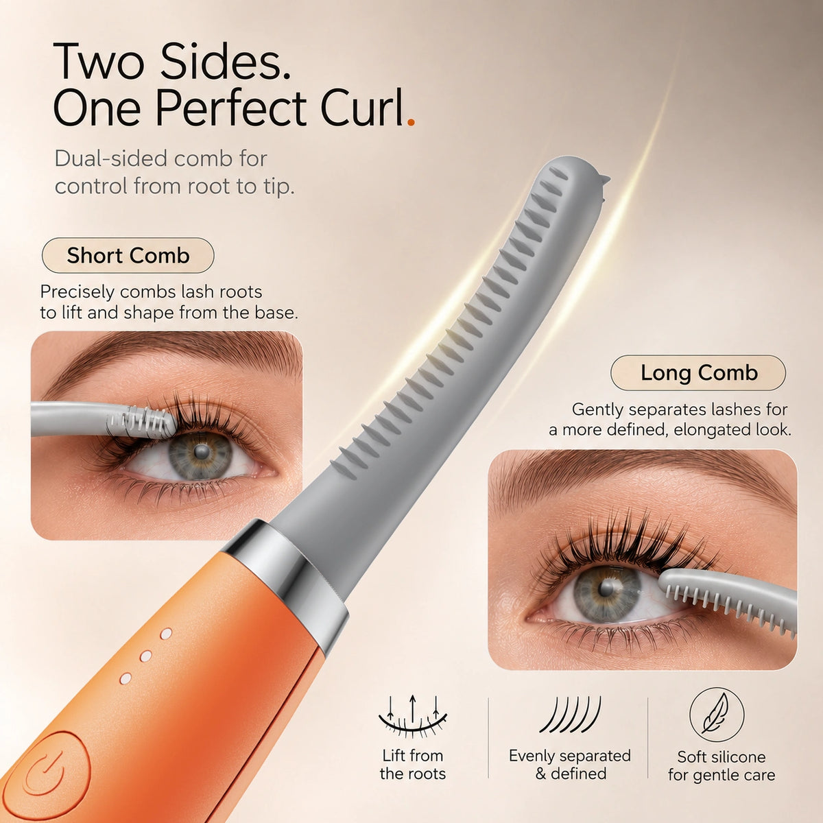 TOUCHBeauty™ Heated Eyelash Curler