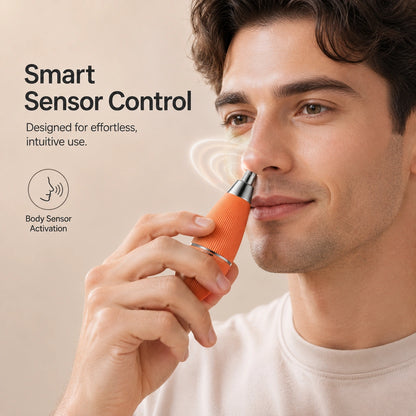 TOUCHBeauty™ Electric Nose Hair Trimmer – Safe, Sharp & Waterproof Grooming