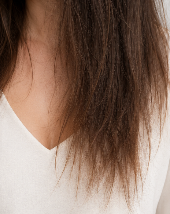 Hair before daily care