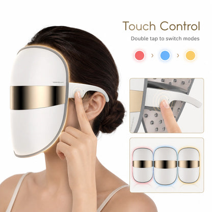 TOUCHBeauty™ GLAM LED Light Therapy Mask for Clearer, Brighter Skin
