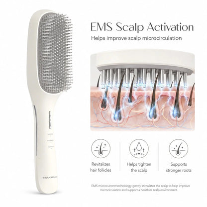 TOUCHBeauty™ 3-Mode EMS Scalp Care Brush - TOUCHBeauty