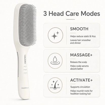 TOUCHBeauty™ 3-Mode EMS Scalp Care Brush - TOUCHBeauty