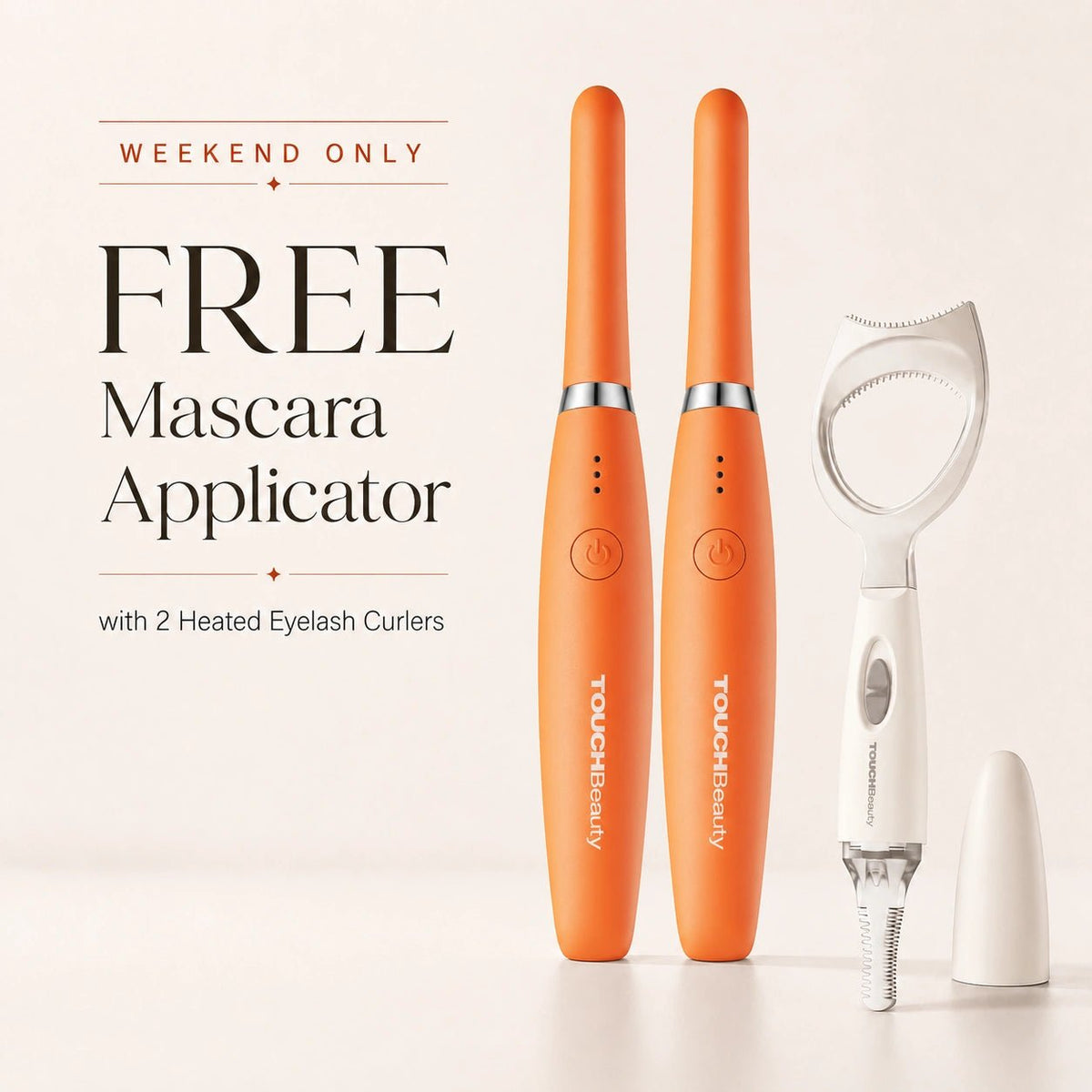 TOUCHBeauty™ Heated Eyelash Curler
